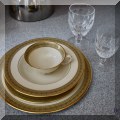 P10. Lenox Greenfield china set. 